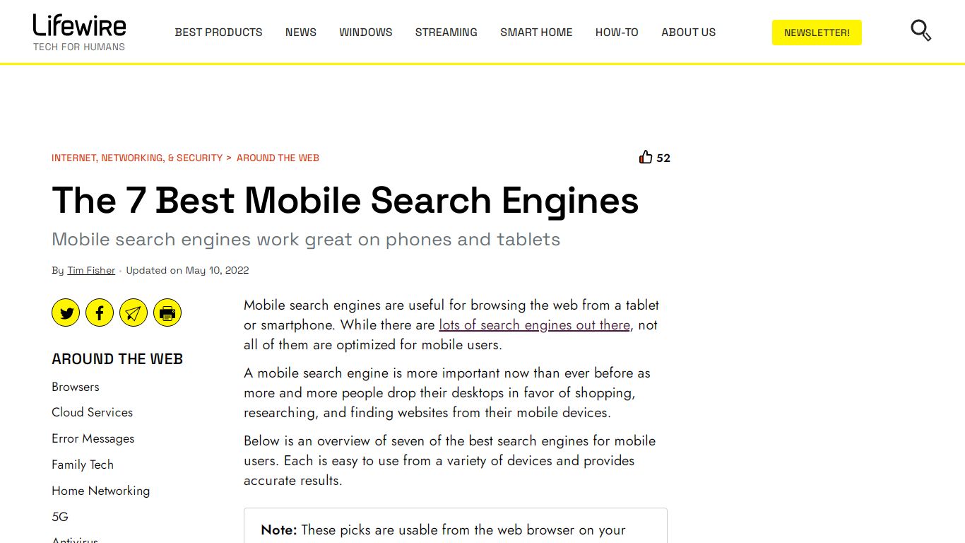 The 7 Best Mobile Search Engines - Lifewire